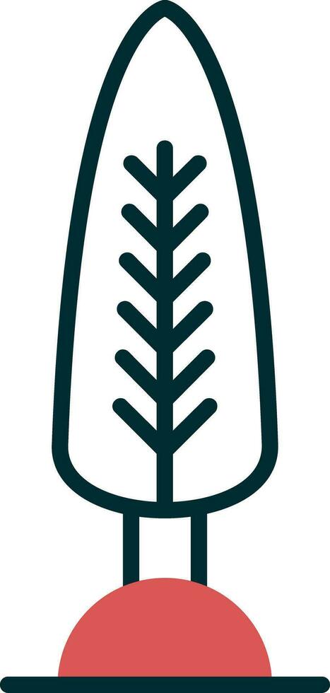 Cypress Vector Icon