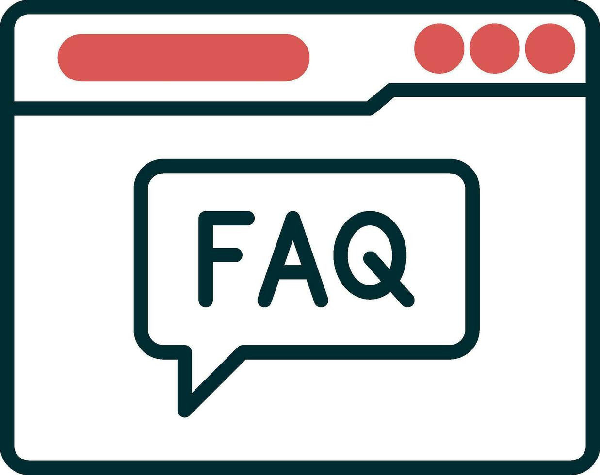 FAQ Vector Icon
