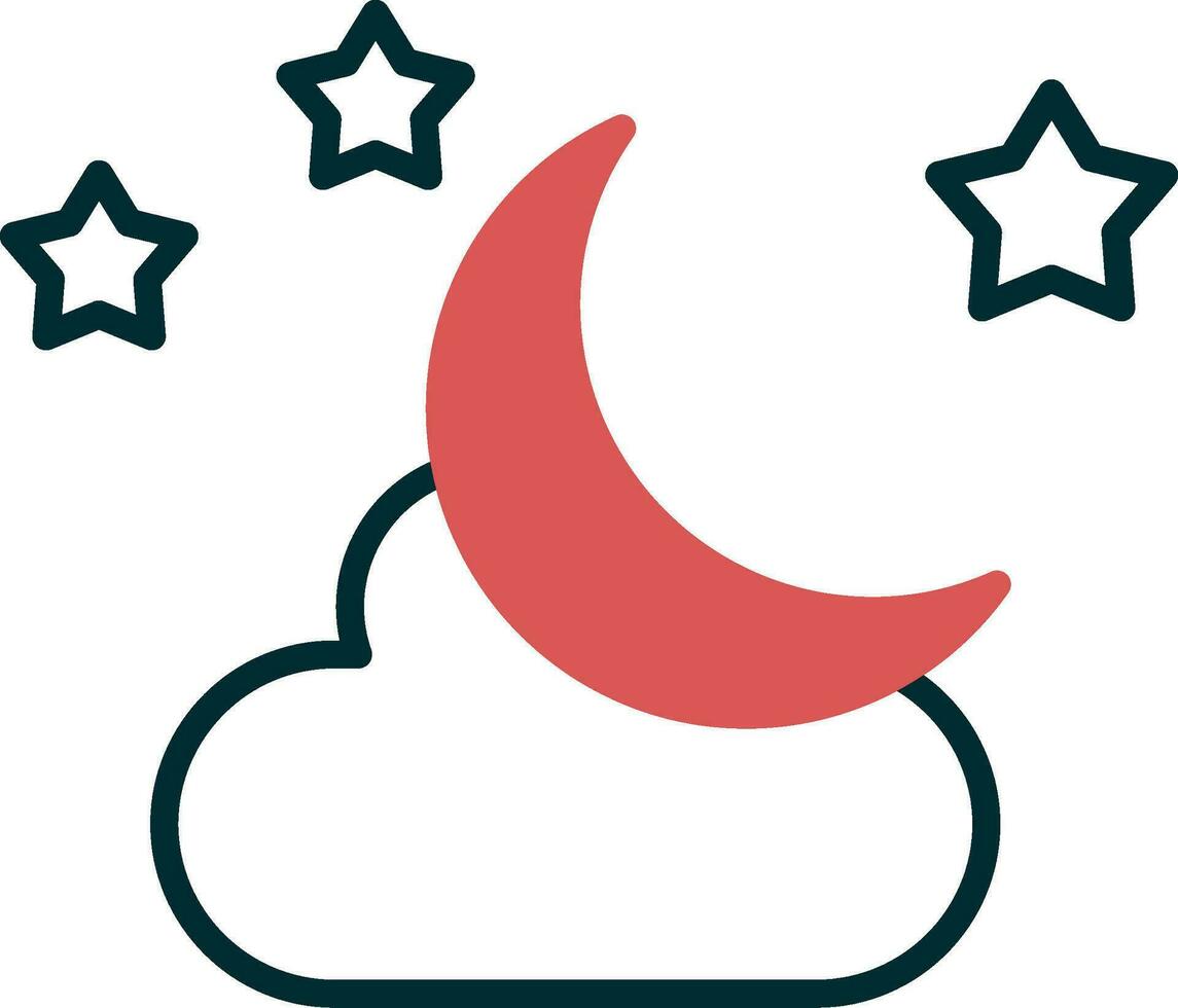 Moon Vector Icon