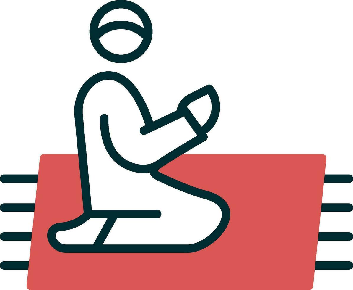 Pray Vector Icon