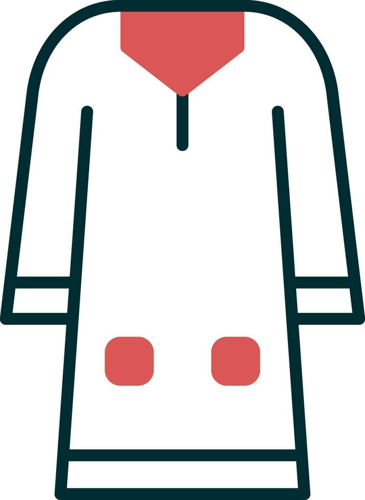 Djellaba Vector Icon