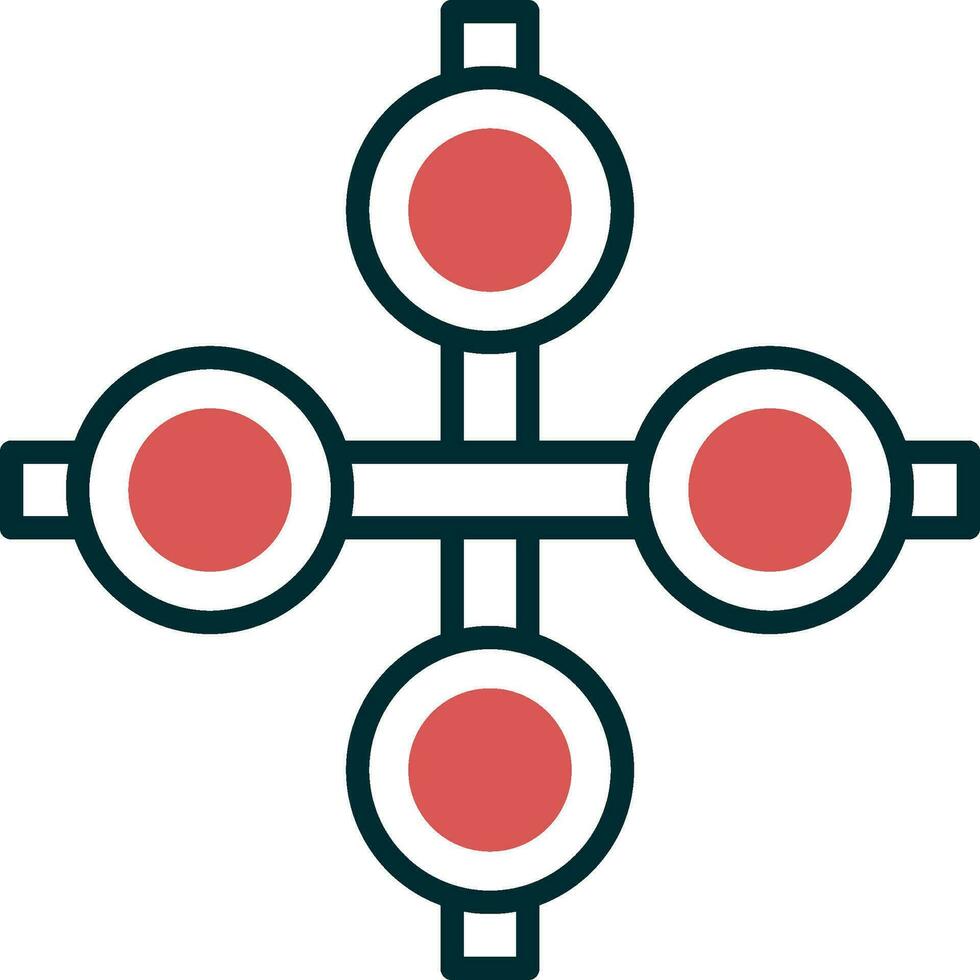 Offset Vector Icon
