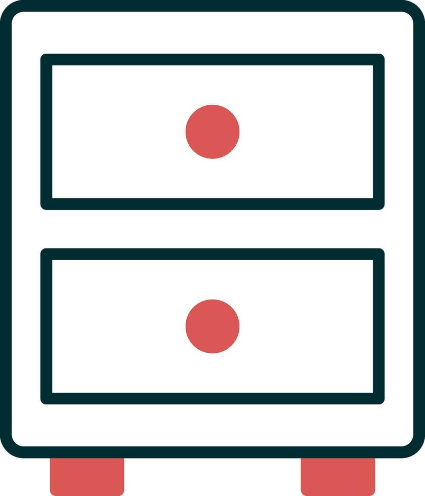 Filing Cabinet Vector Icon