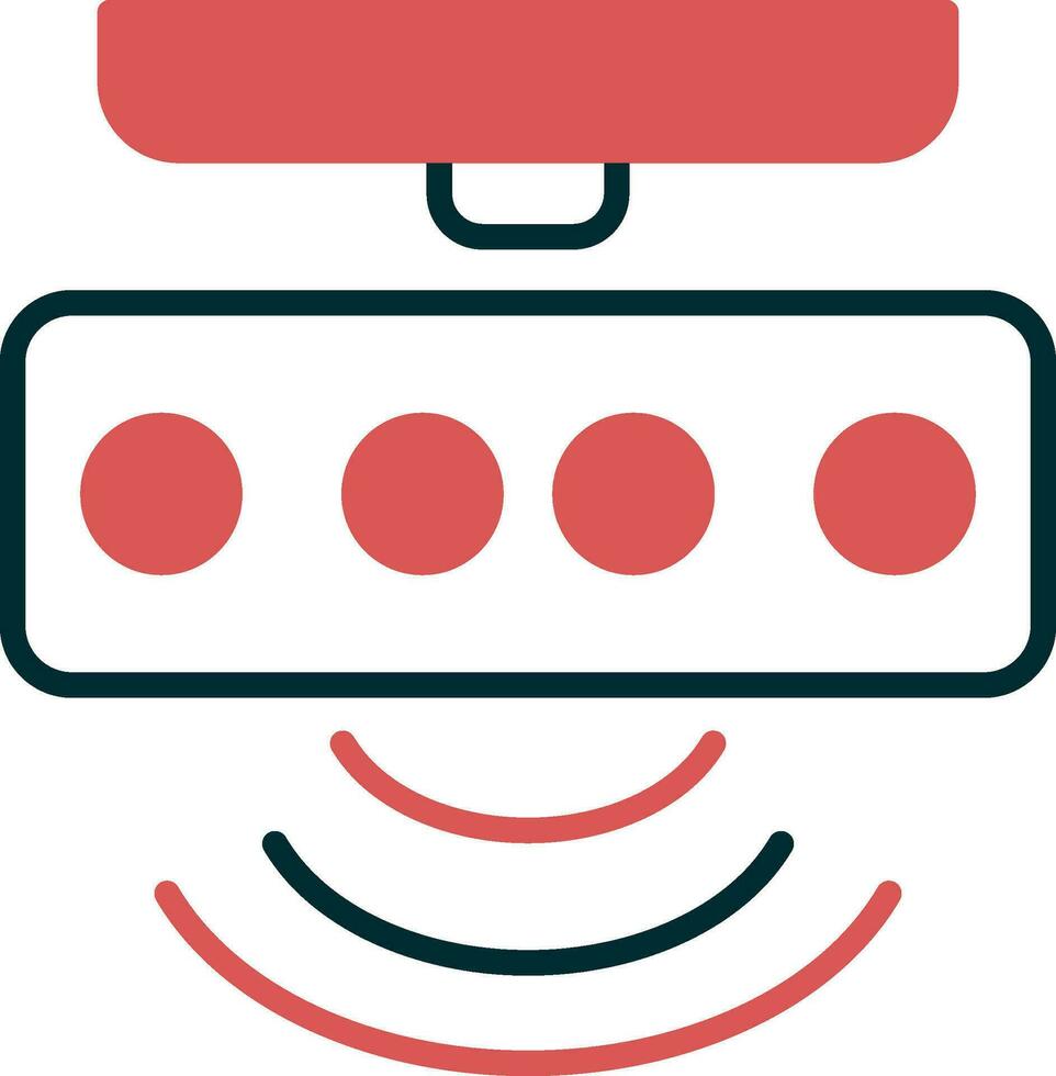 Motion Sensor Vector Icon