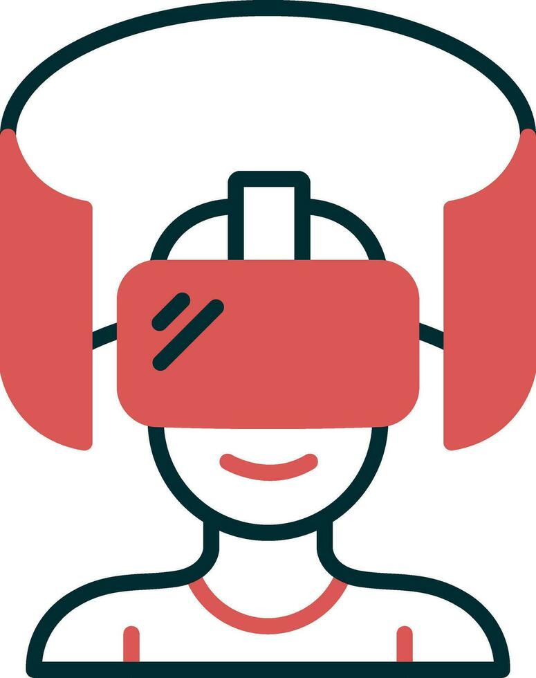 Augmented Reality Vector Icon