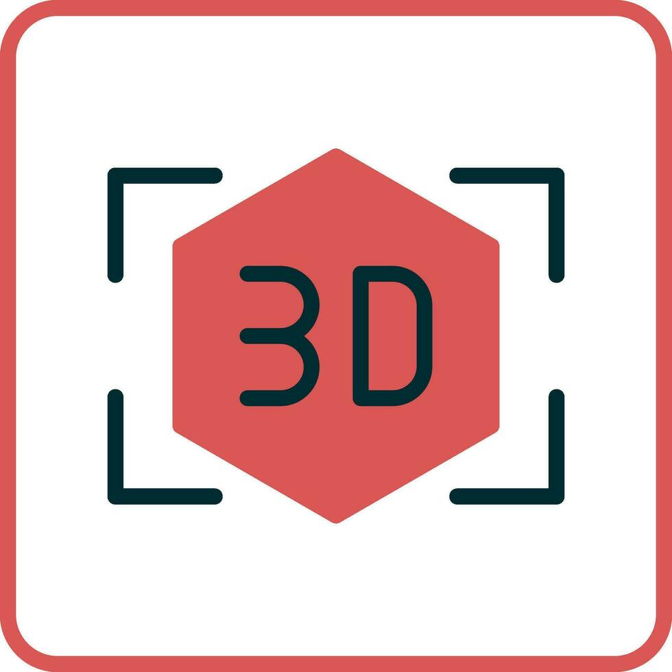 icono de vector 3d