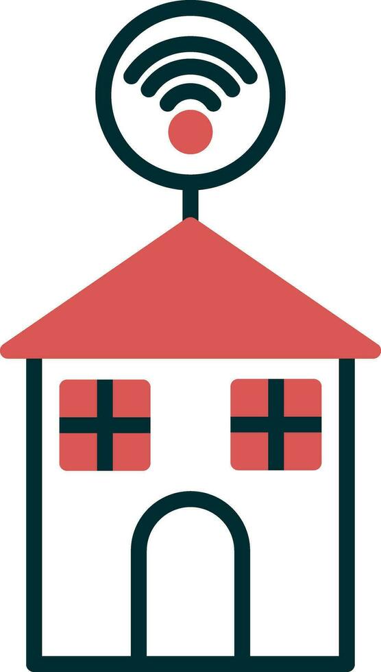 Smart House Vector Icon