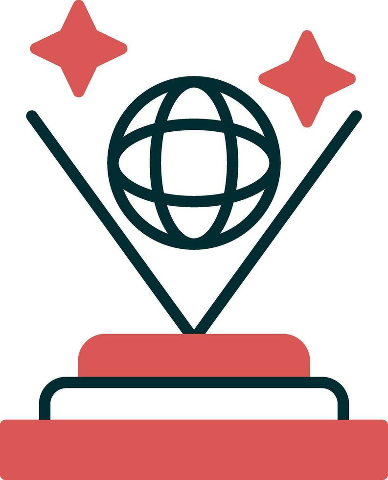 Hologram Vector Icon