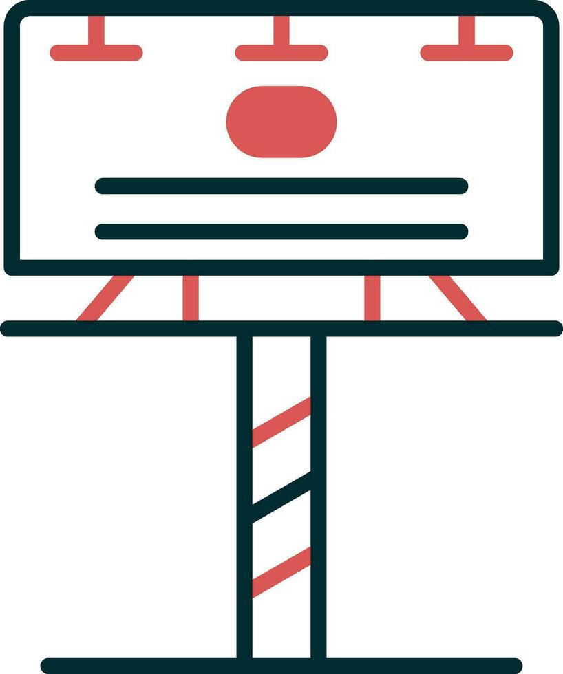 Billboard Vector Icon