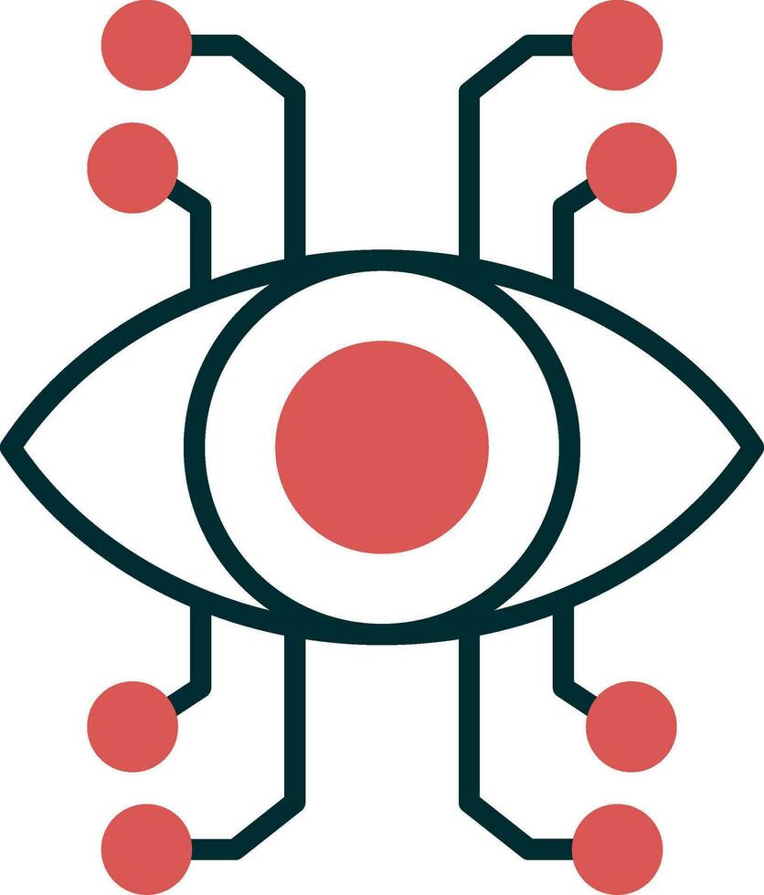 Bionic Eye Vector Icon