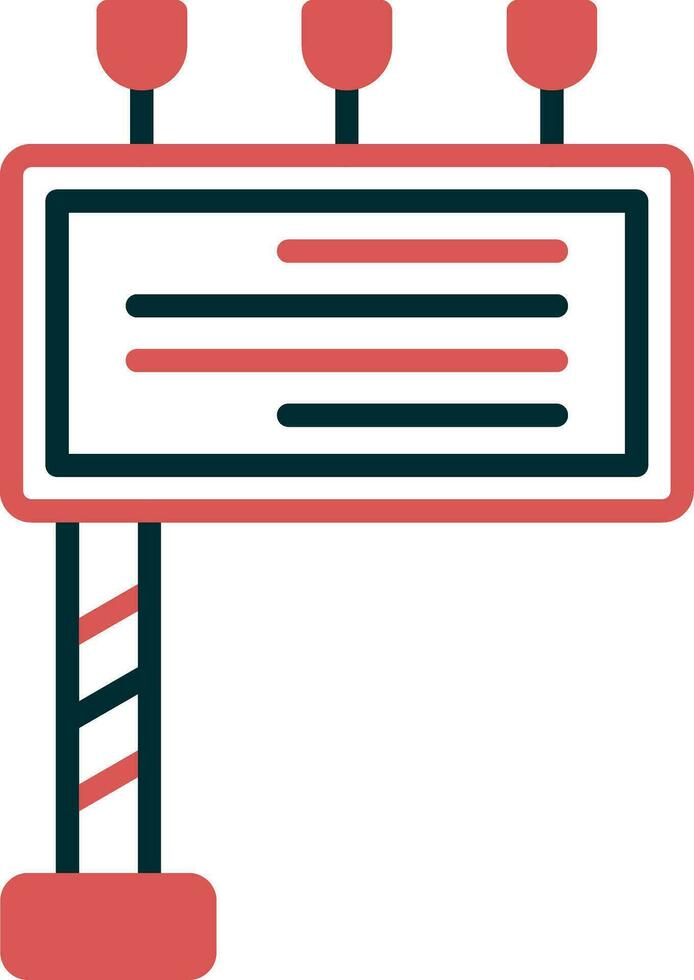Billboard Vector Icon