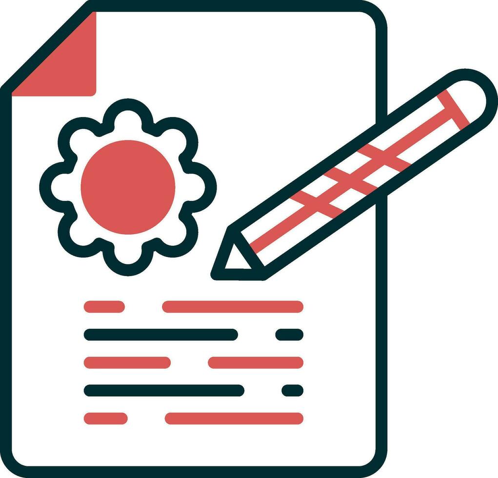 Contract Vector Icon