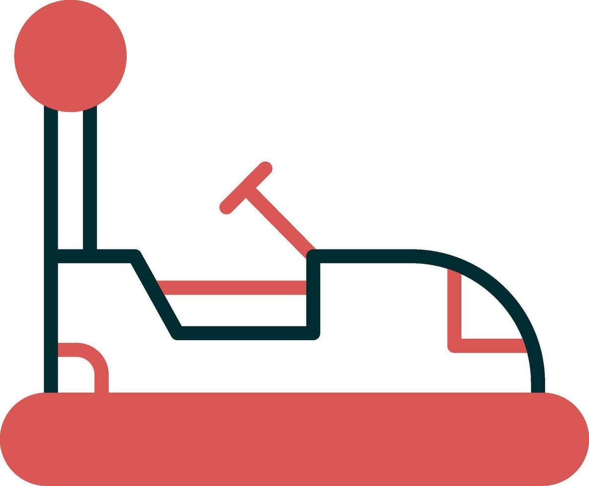 Bumper Car Vector Icon