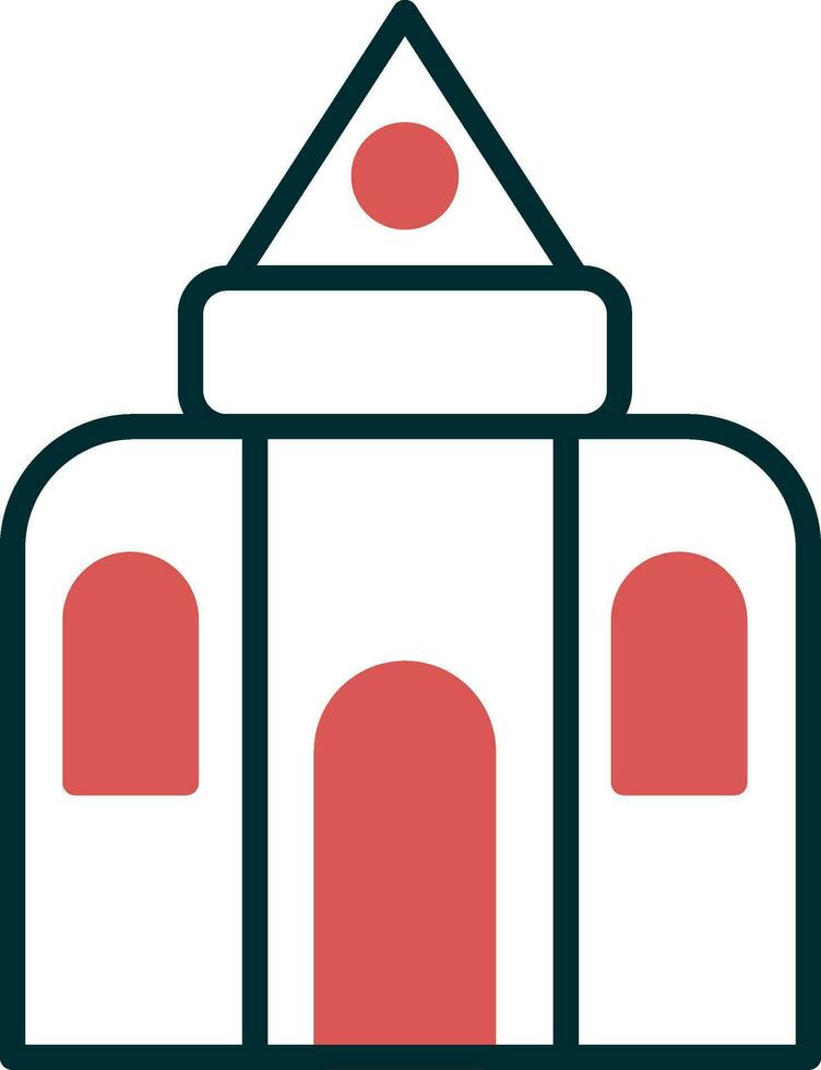 Sand Castle Vector Icon