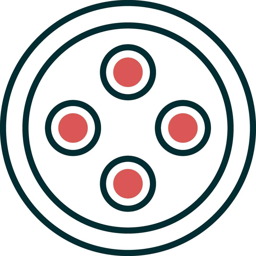 Plasmodium Falciparum Vector Icon