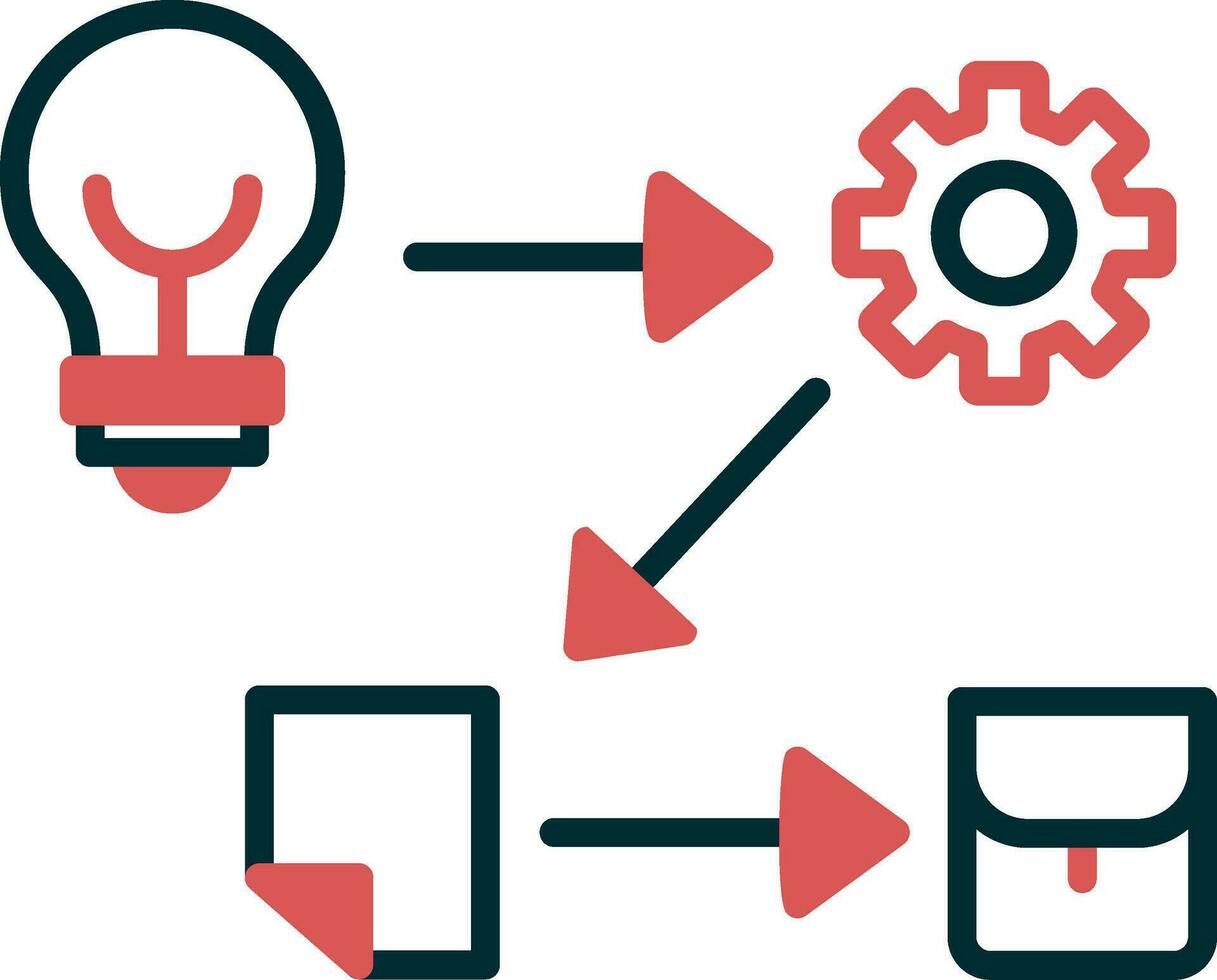 Process Vector Icon