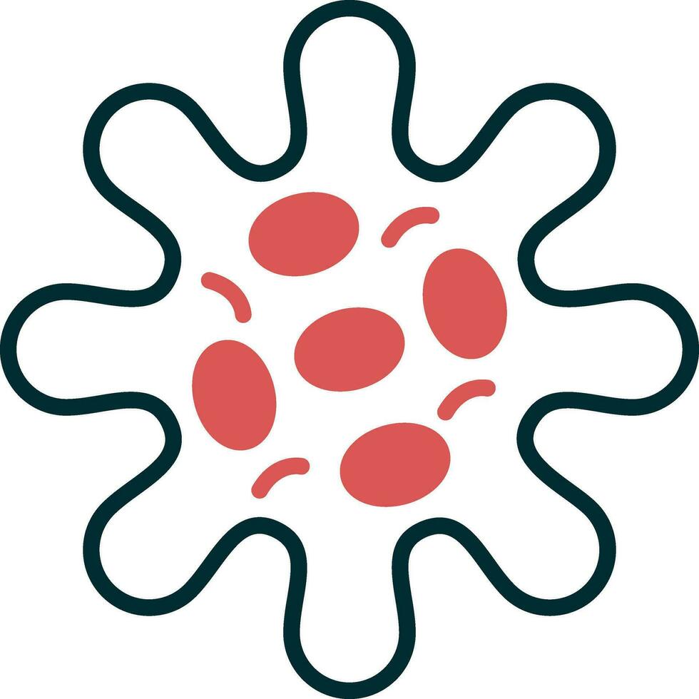 icono de vector de rotavirus