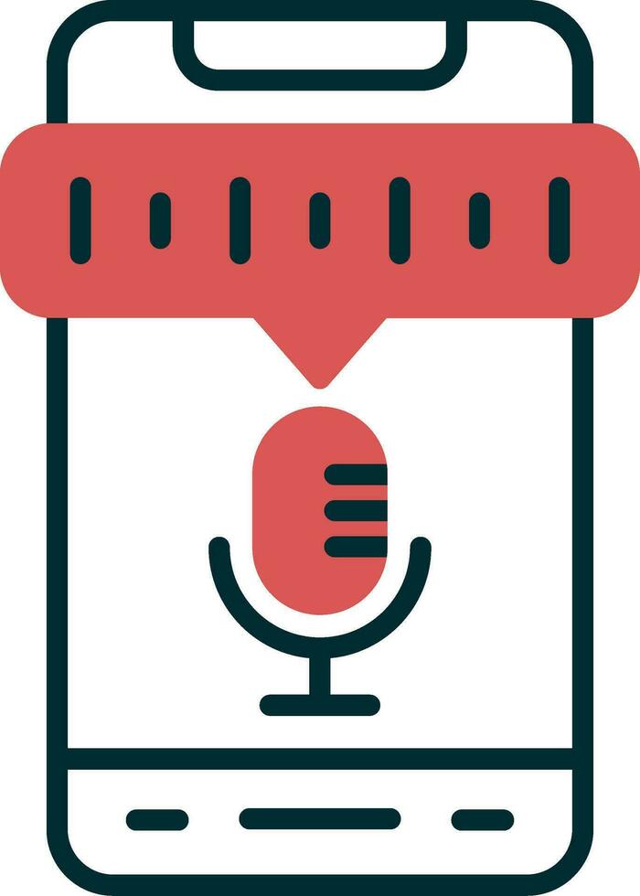 Voice Recorder Vector Icon