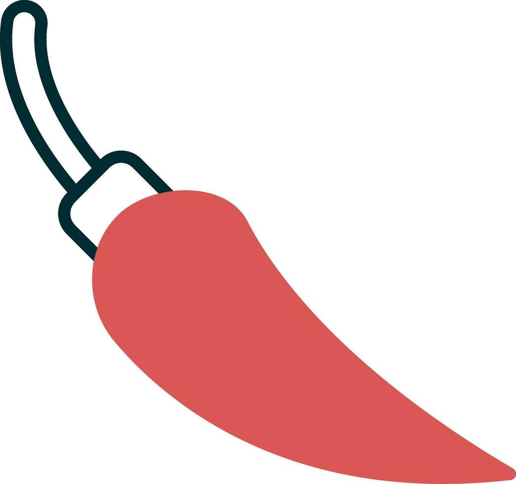 Chilli Pepper Vector Icon