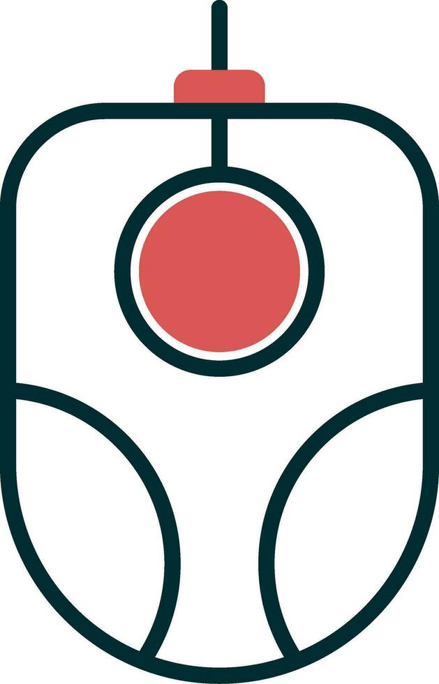 Trackball Vector Icon