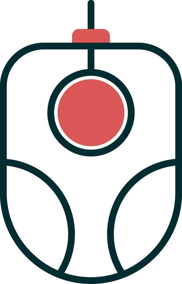 Trackball Vector Icon