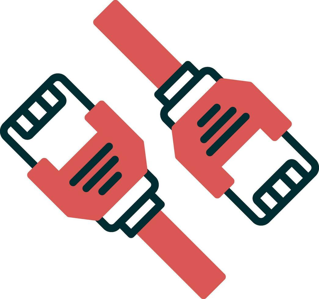 Network Cable Vector Icon