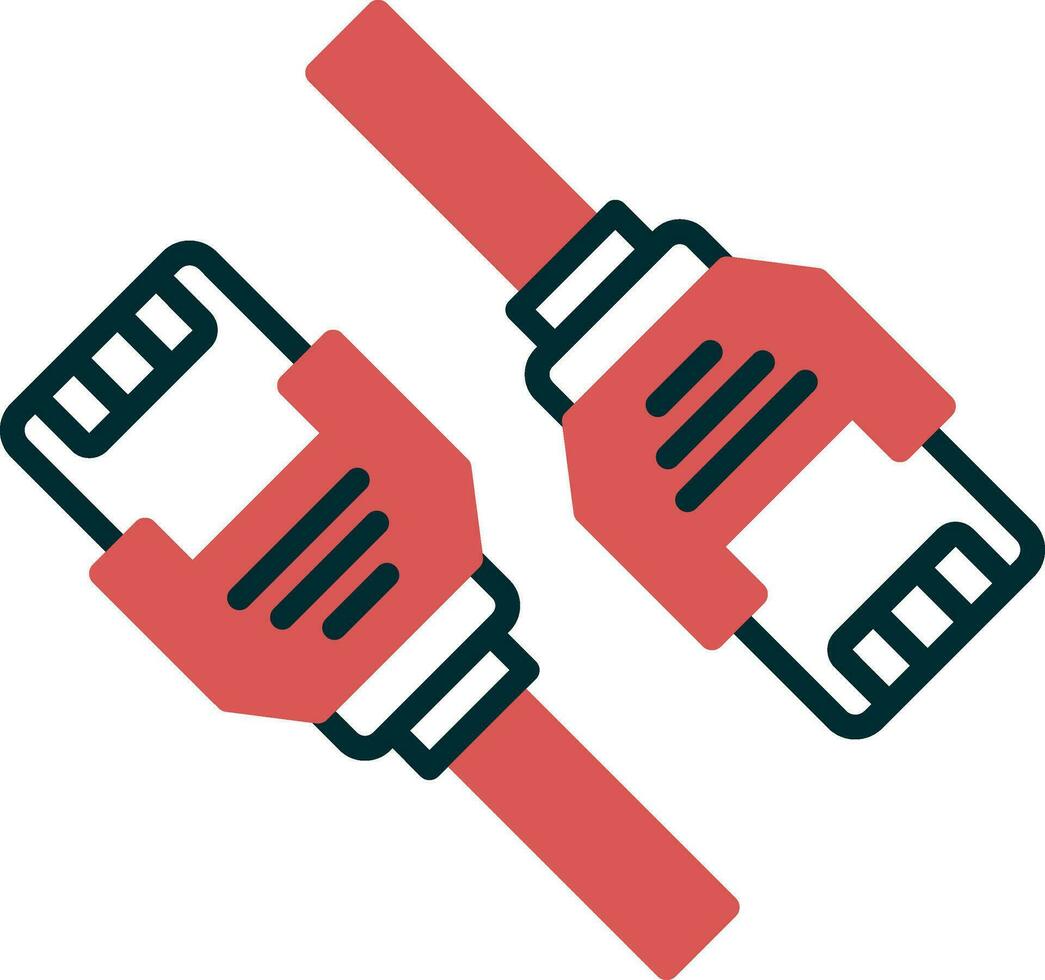 Network Cable Vector Icon