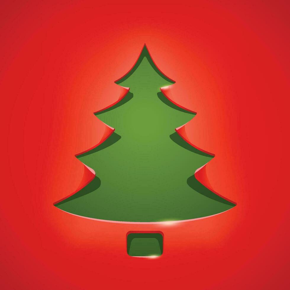 Navidad árbol fondo vector