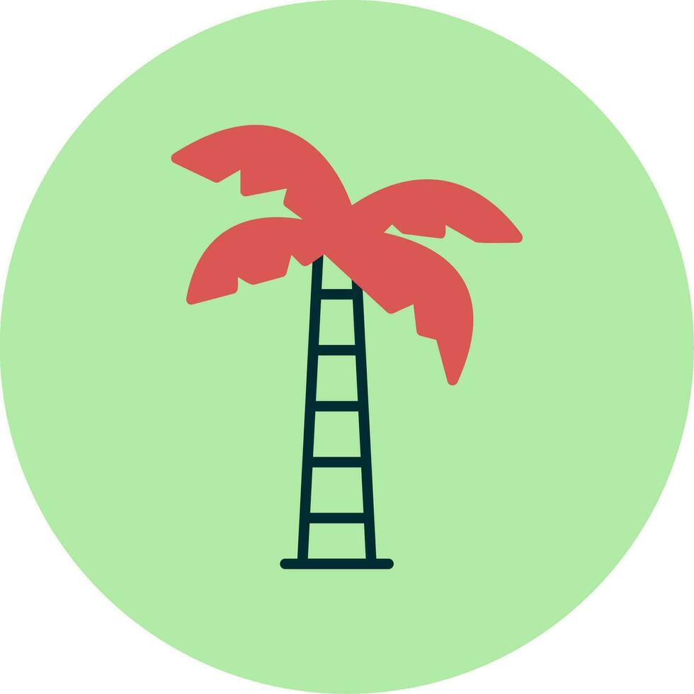 icono de vector de árbol de Palma