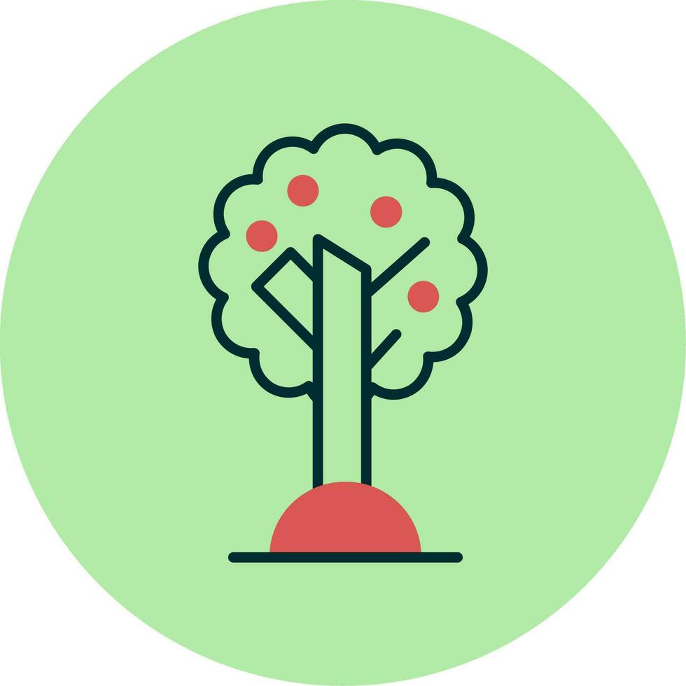 Olive Tree Vector Icon