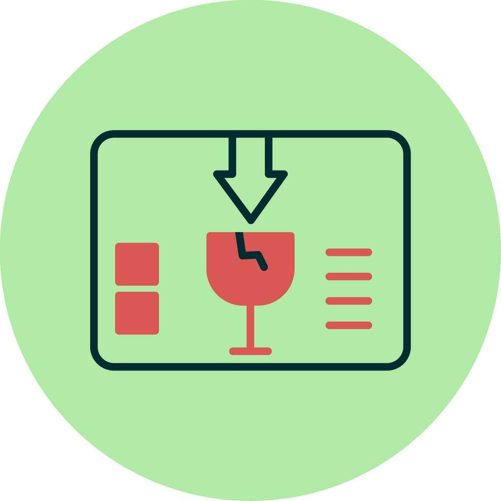 Fragile Vector Icon