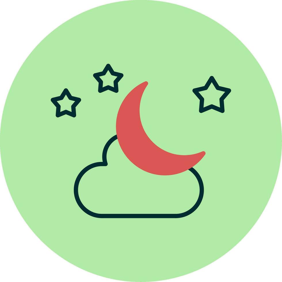 Moon Vector Icon