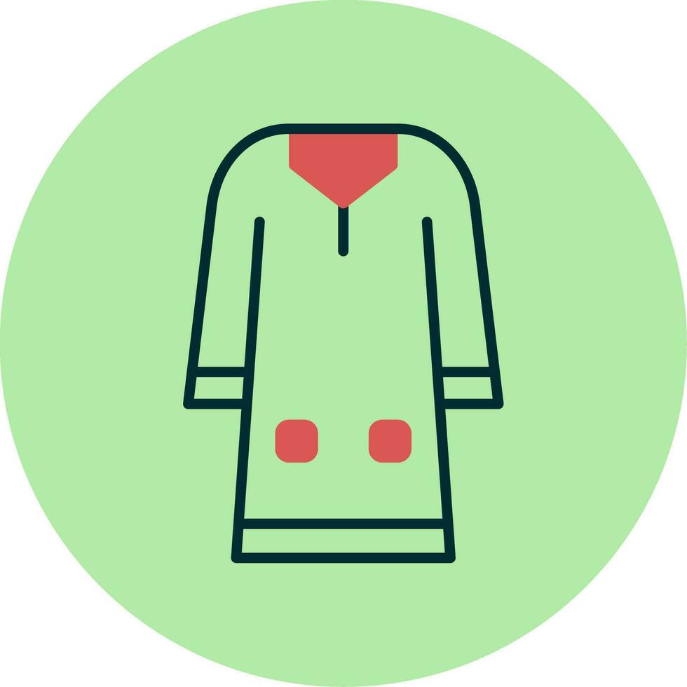 Djellaba Vector Icon