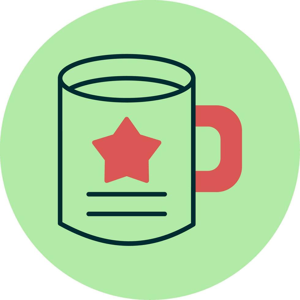 icono de vector de taza