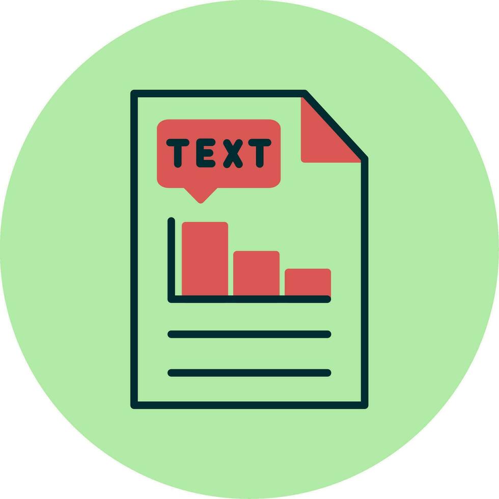 Text Vector Icon