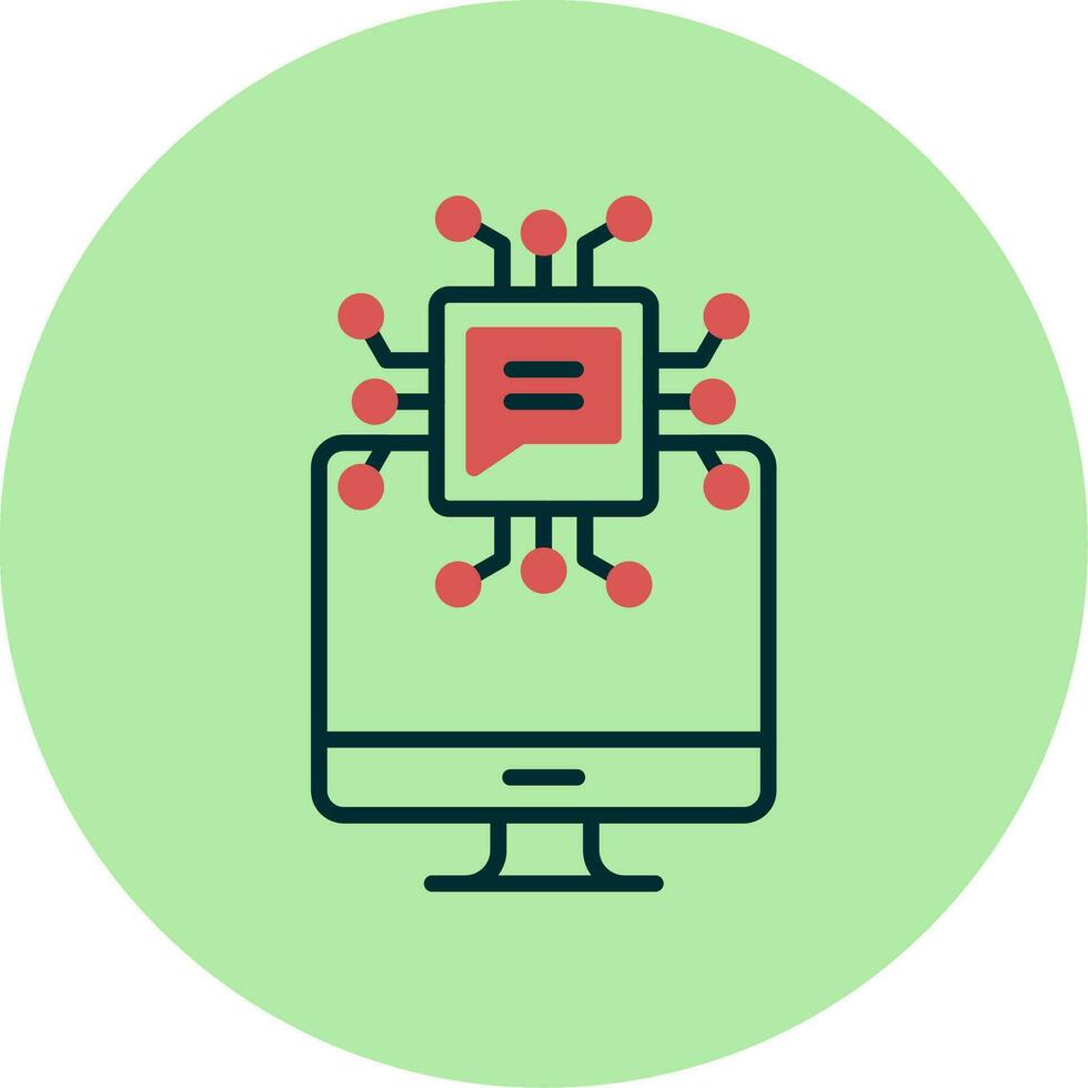 Artificial Intelligence Vector Icon