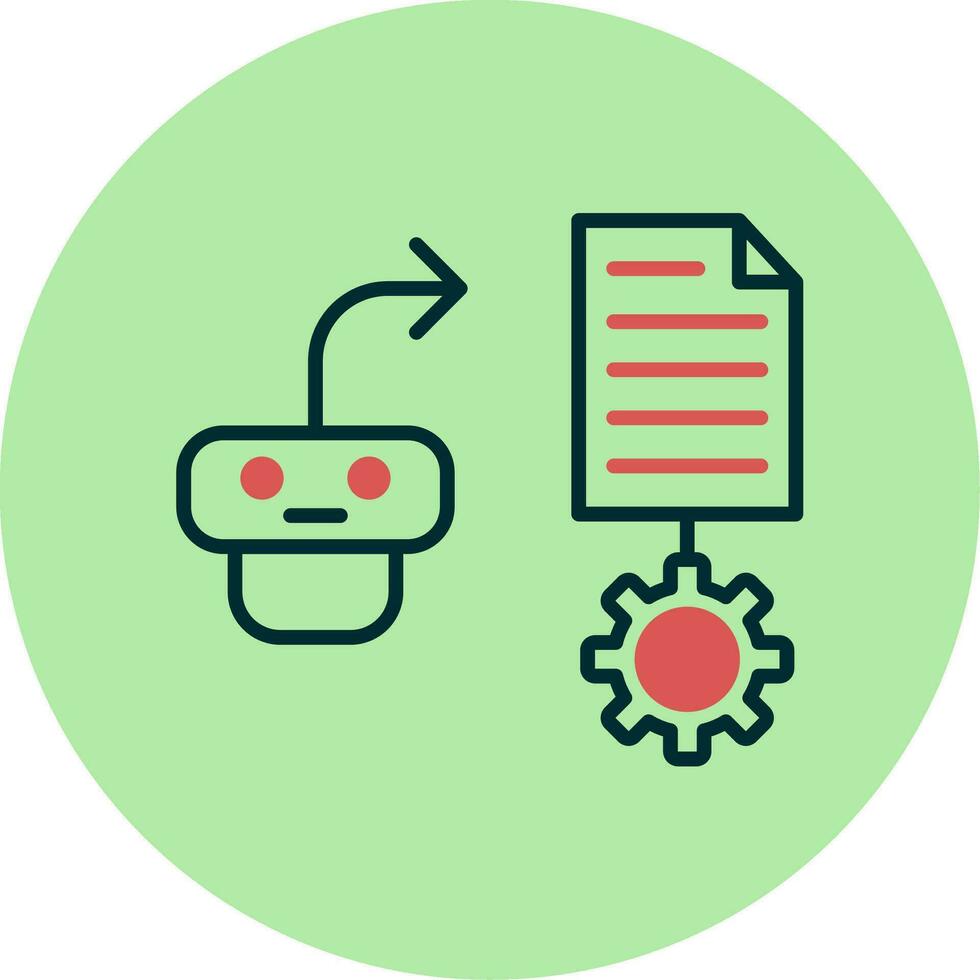Natural Language Processing Vector Icon