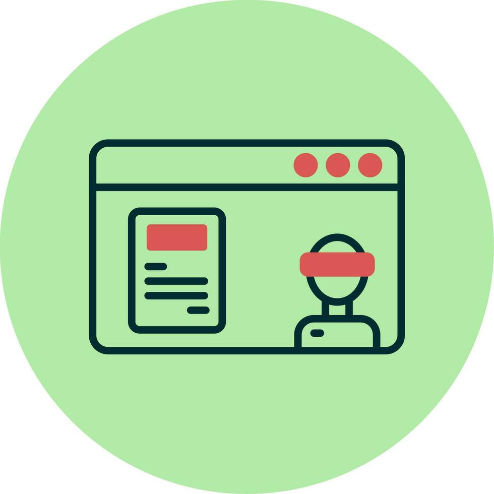Chat Bot Vector Icon