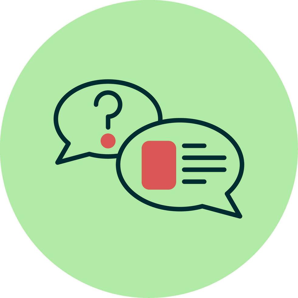 Answer Vector Icon