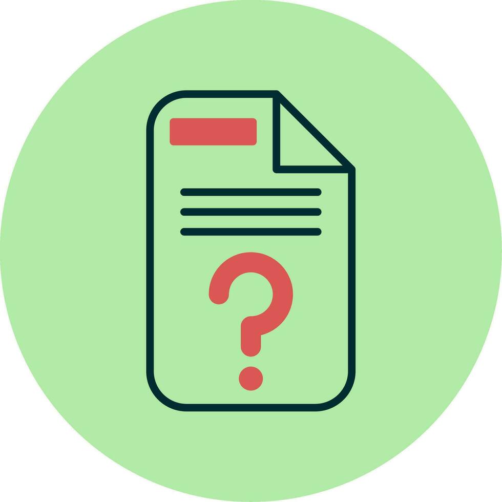 Unknown Vector Icon