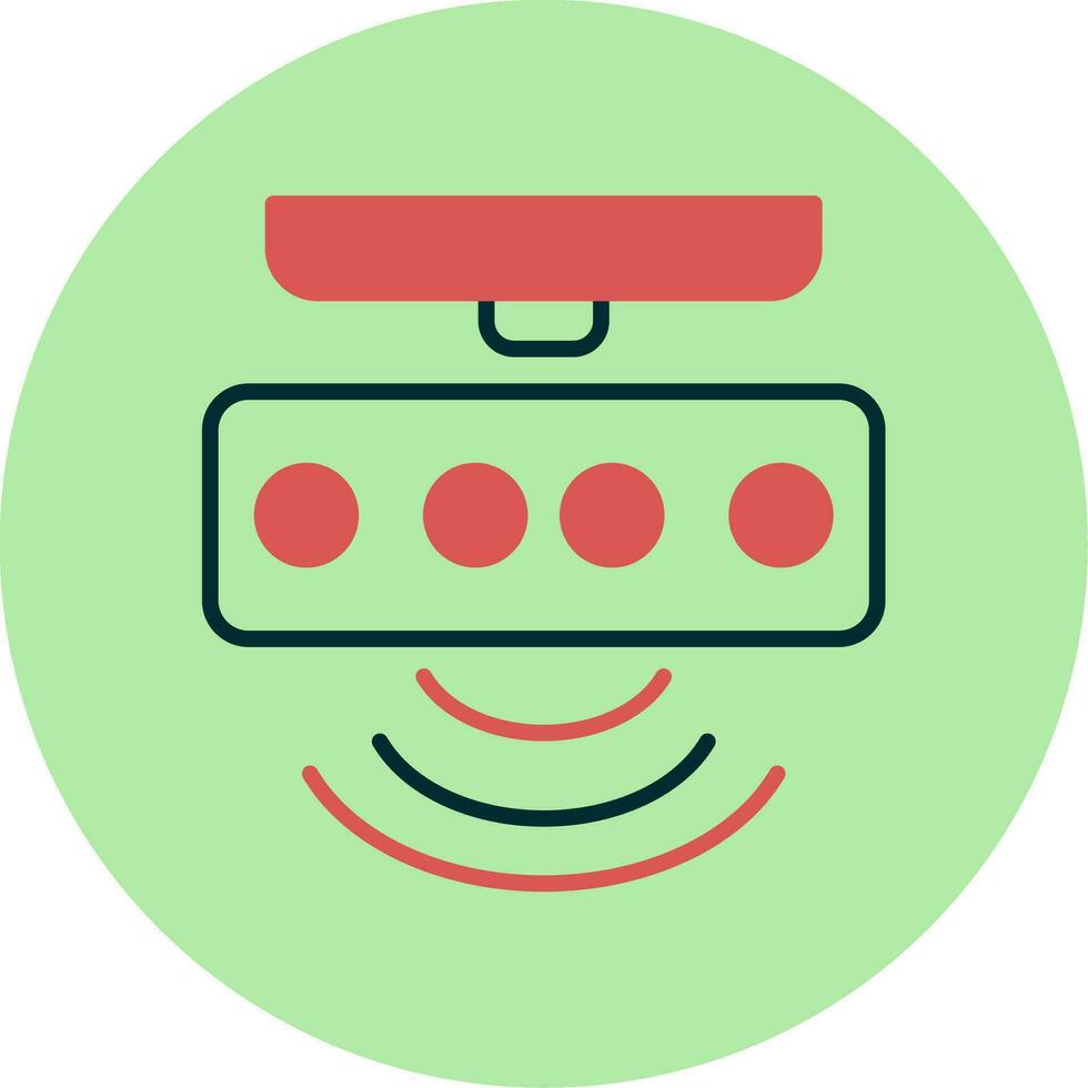 Motion Sensor Vector Icon