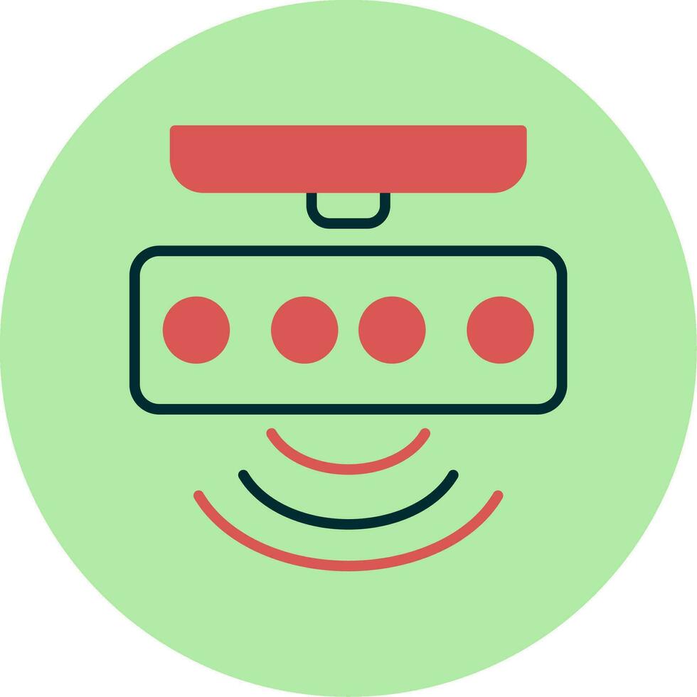 Motion Sensor Vector Icon