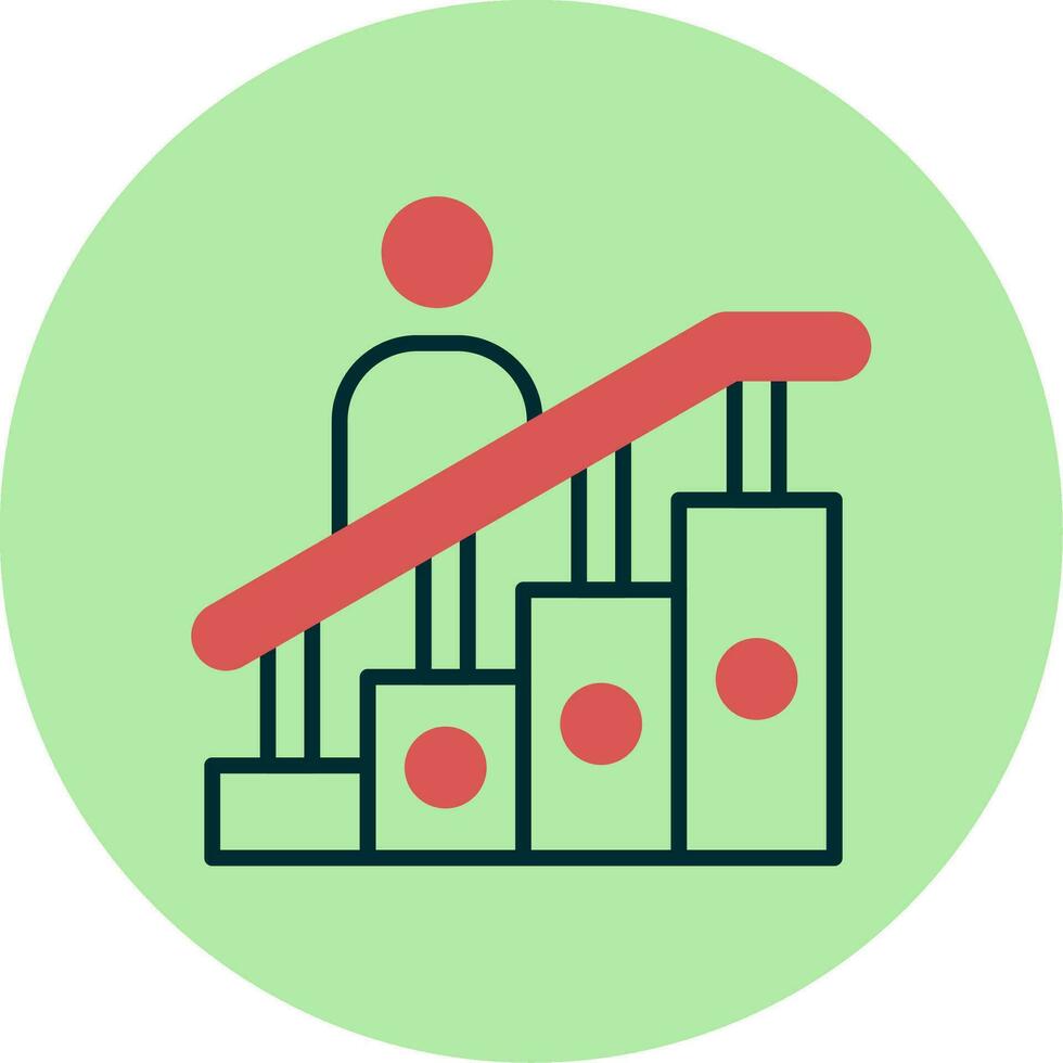 Escalator Vector Icon
