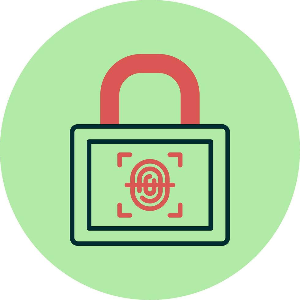 Fingerprint Vector Icon