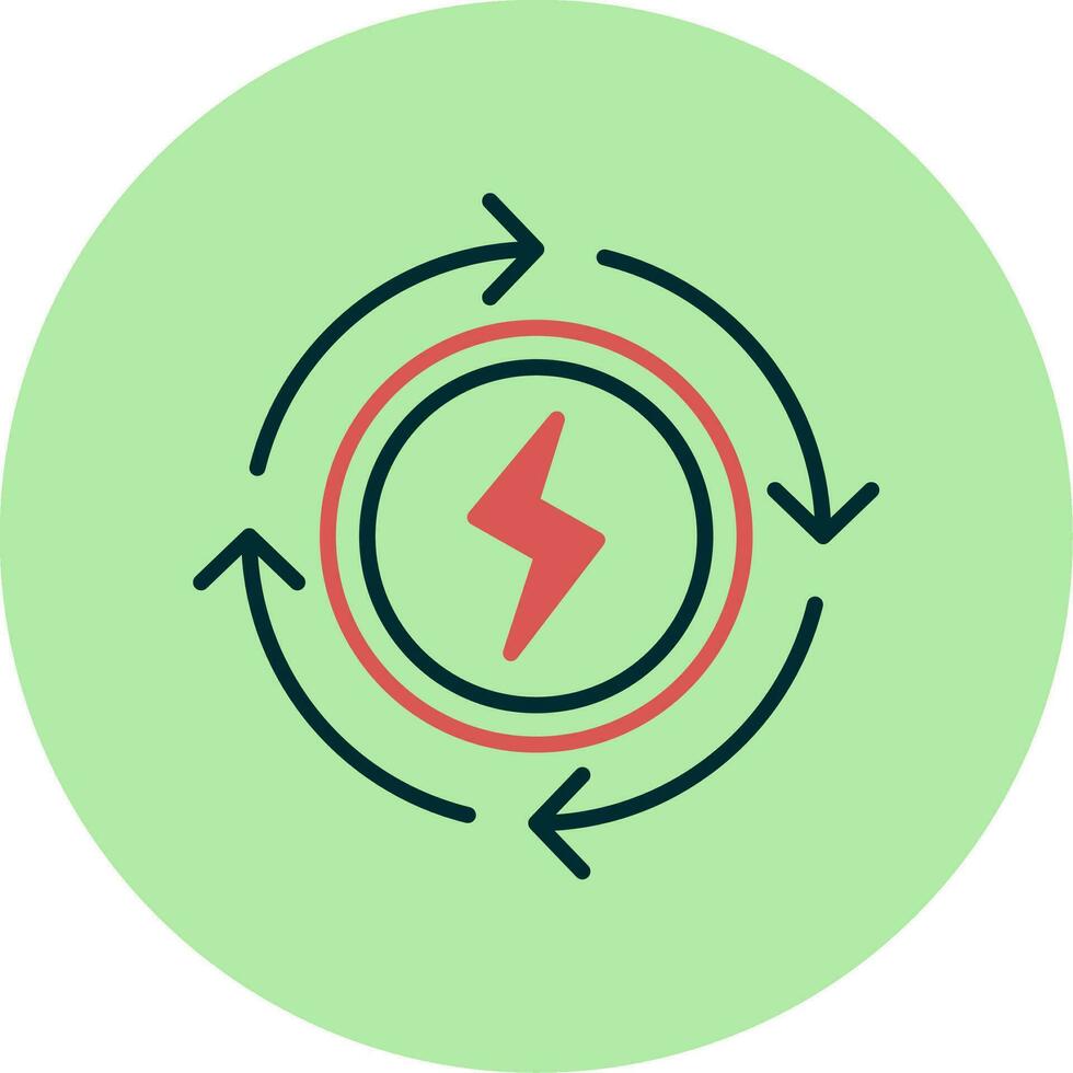 Renewable Energy Vector Icon