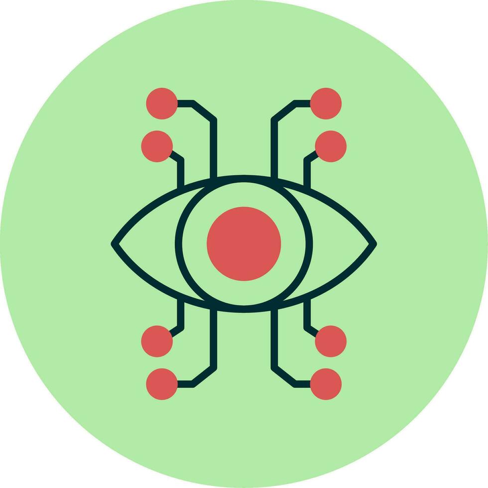 Bionic Eye Vector Icon