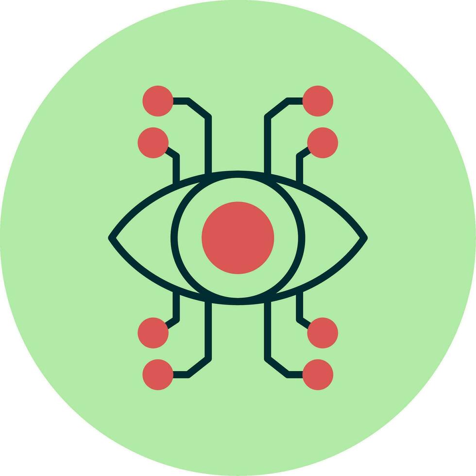 Bionic Eye Vector Icon