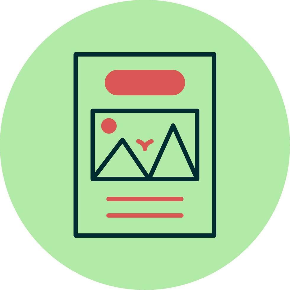 Posters Vector Icon