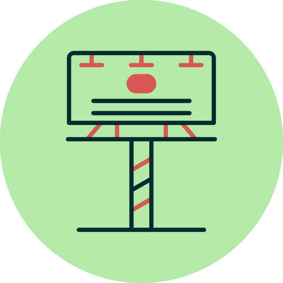 Billboard Vector Icon