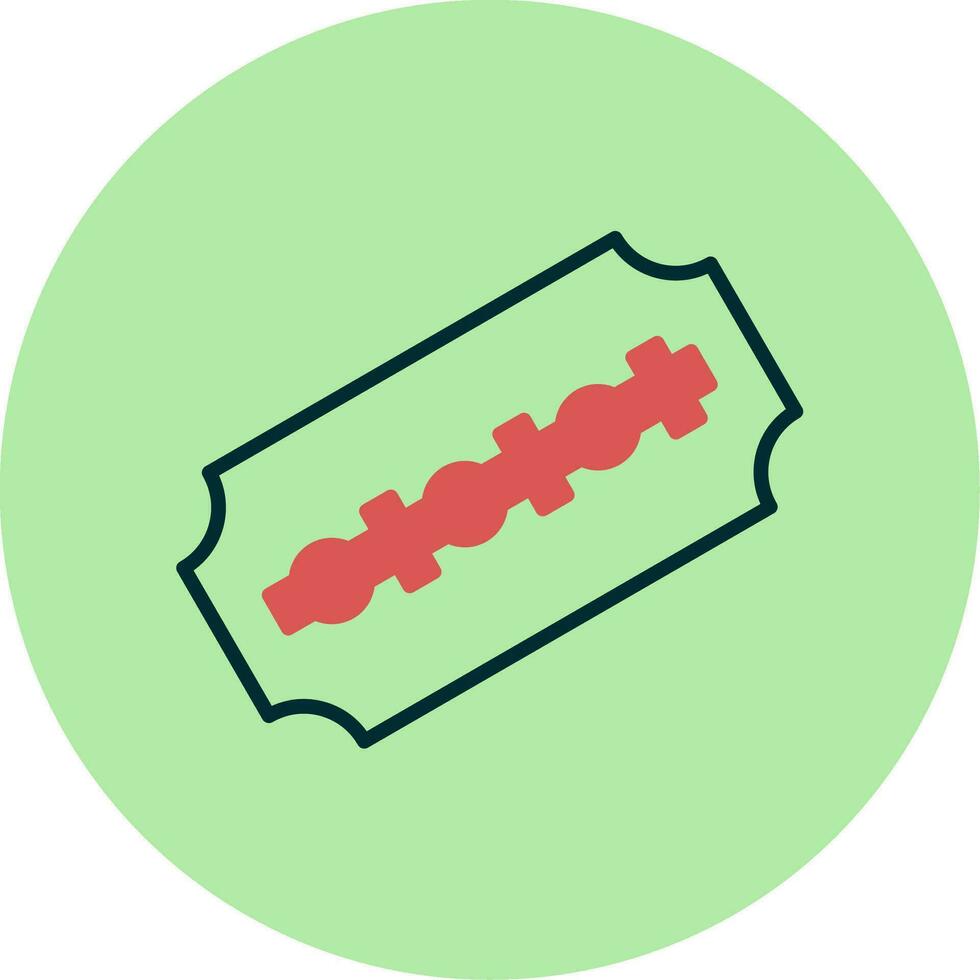 Razor Blade Vector Icon